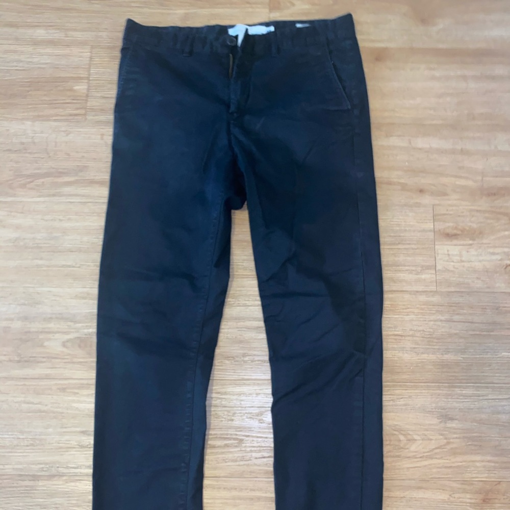 Black Skinny Chino Pants